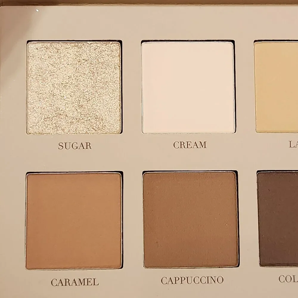Eleman Beauty Tru Nude Eyeshadow Palette 8 Warm Neutral Coffee Shades NIB